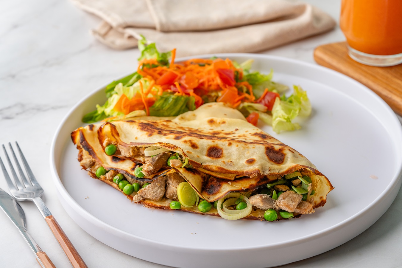 Crepe de Atum