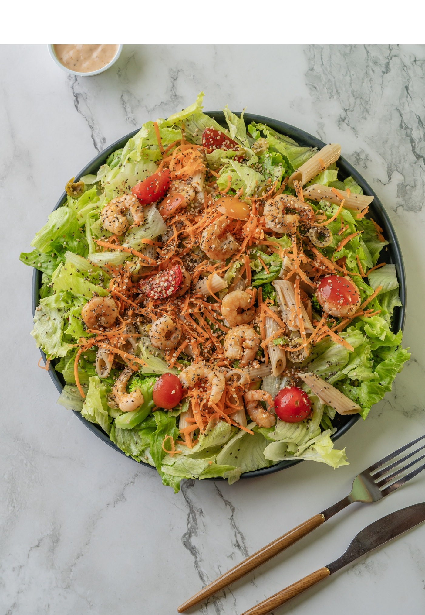 Salada de Camarão