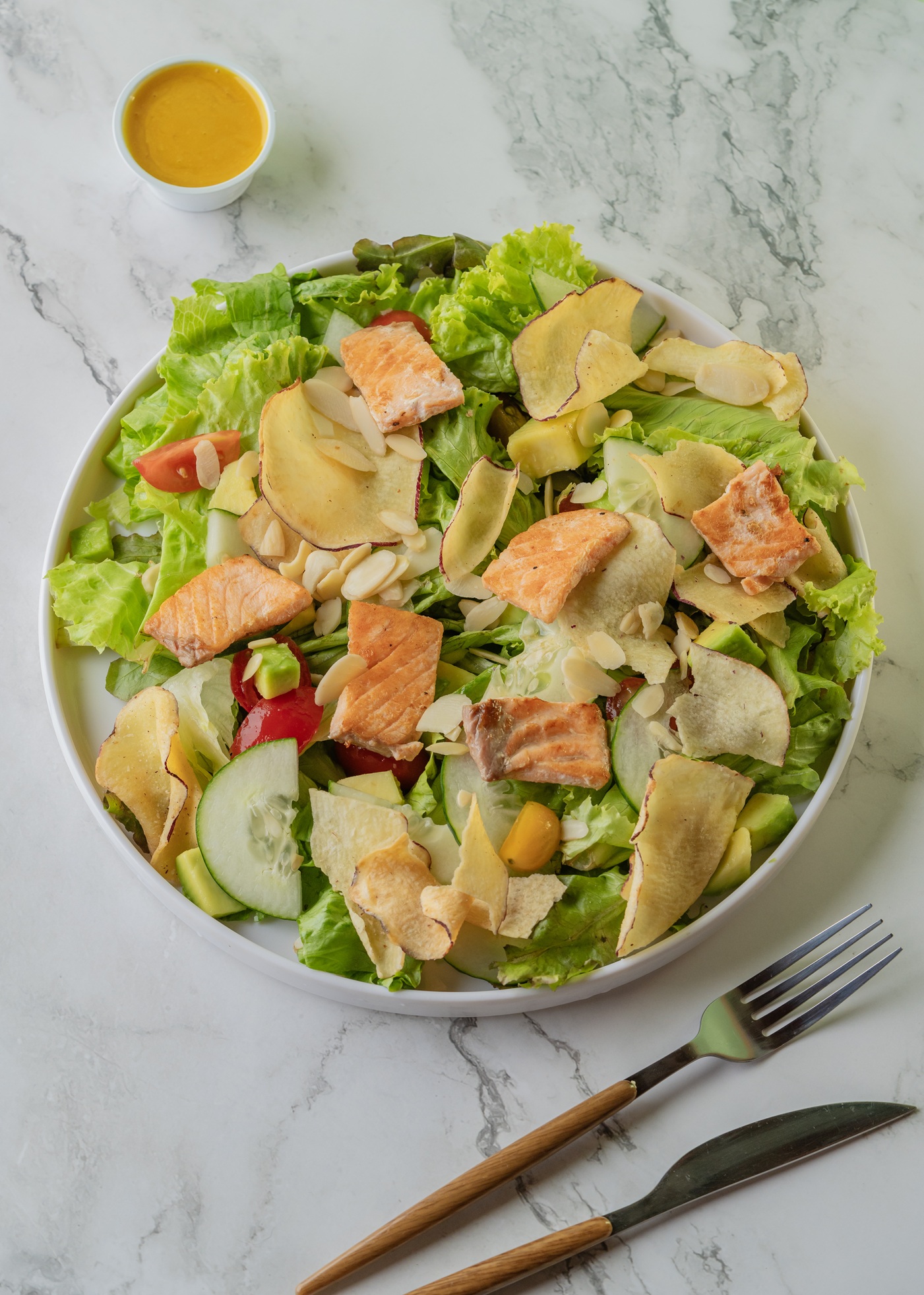 Salada Salada de Salmao