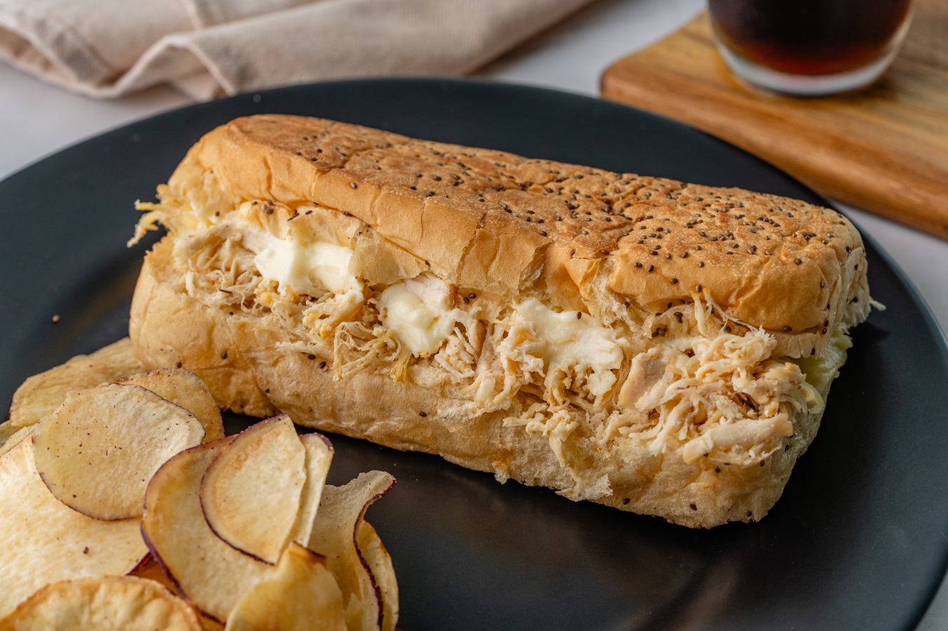 LeafWich Frango com Requeijão